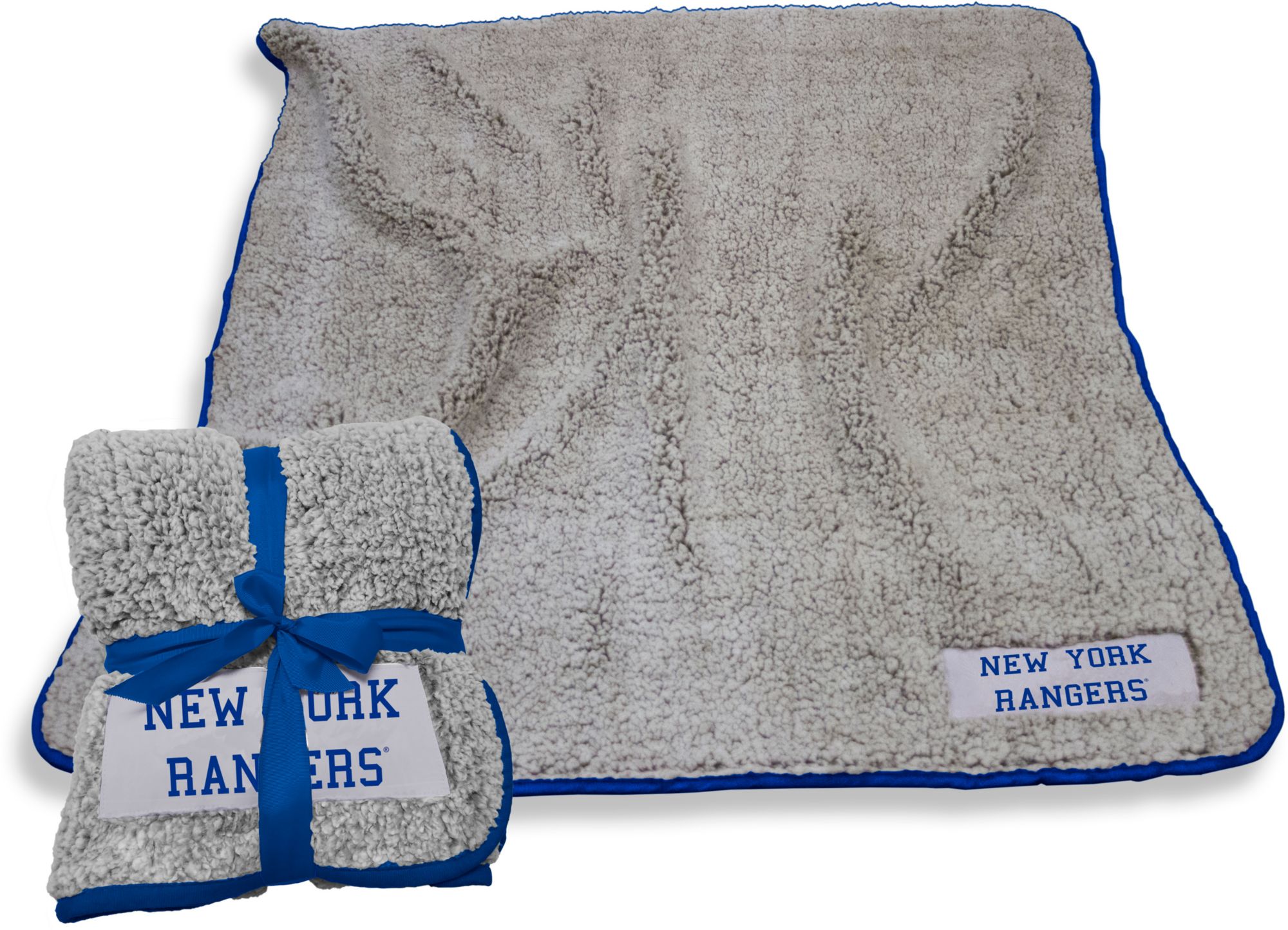 Logo Brands New York Rangers 50'' x 60'' Frosty Fleece Blanket