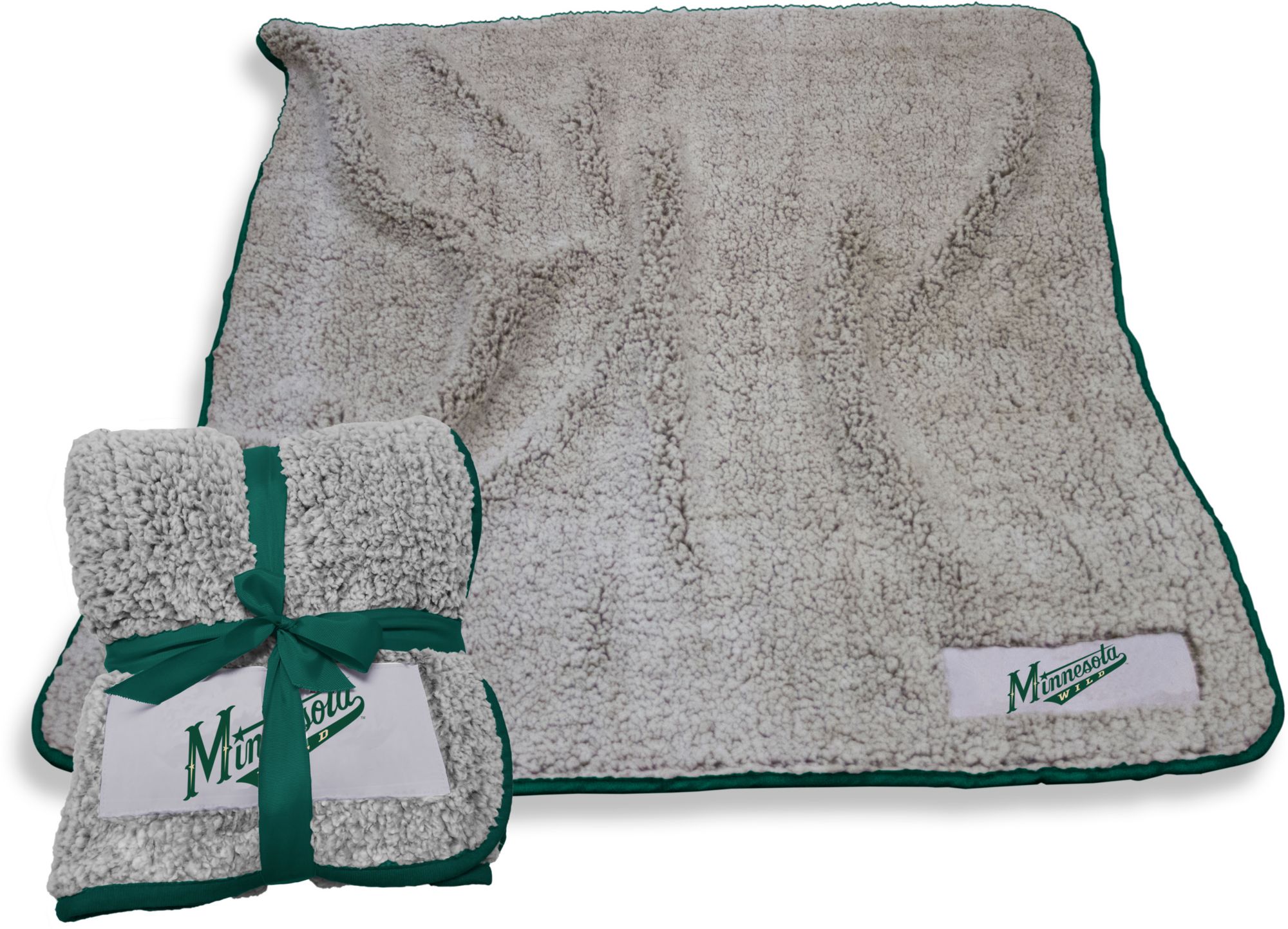 Logo Brands Minnesota Wild 50'' x 60'' Frosty Fleece Blanket