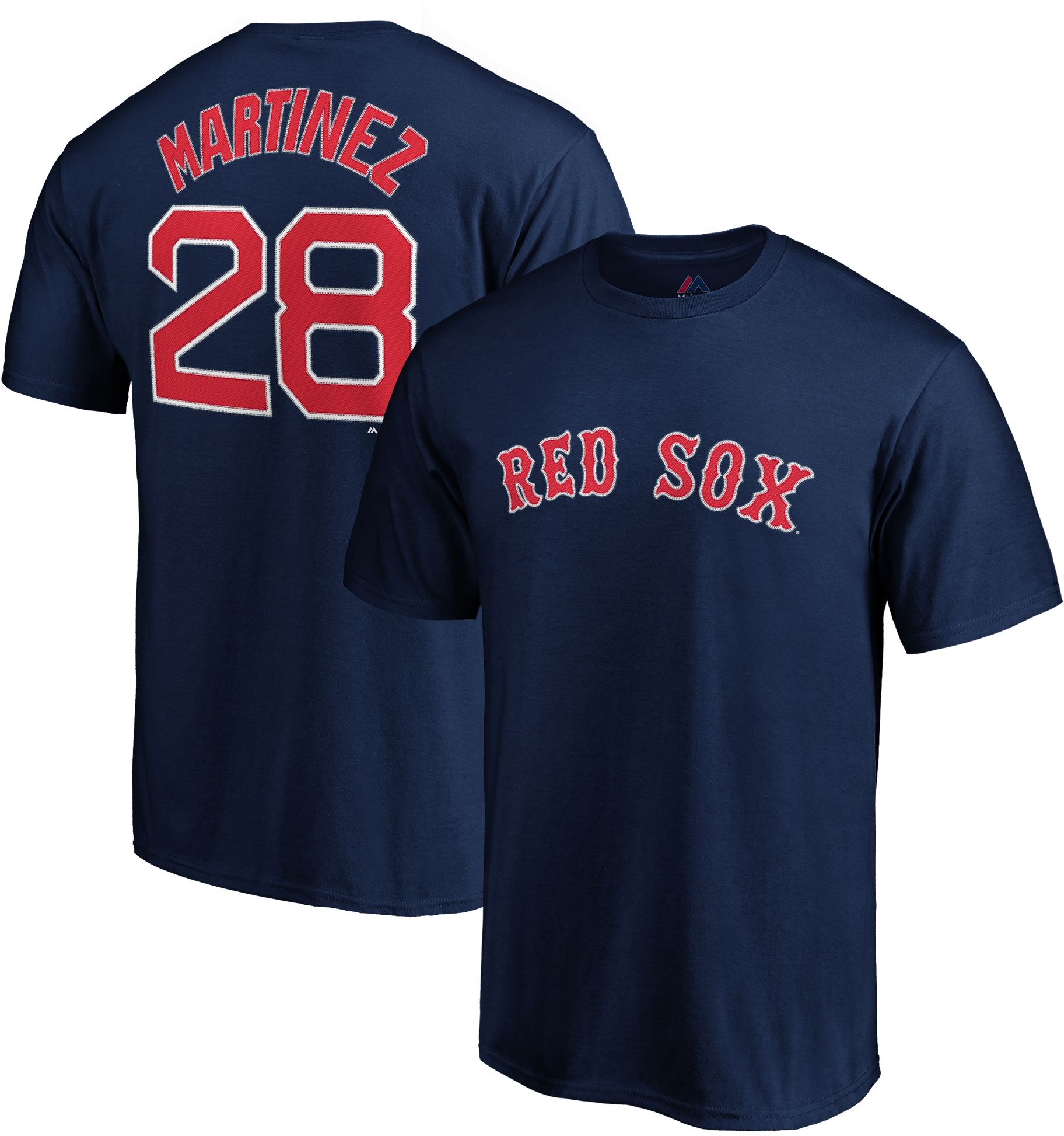 Dick's Sporting Goods Nike Men's Boston Red Sox J.D. Martinez #28 Navy T- Shirt