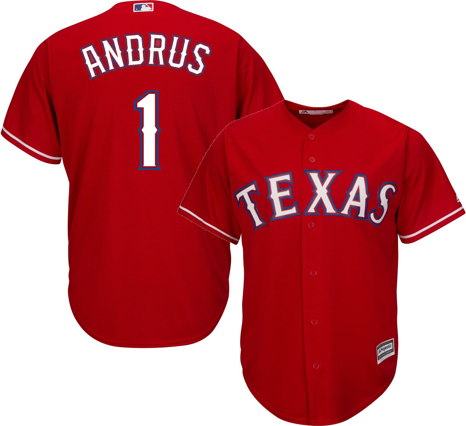 black and red texas rangers jersey