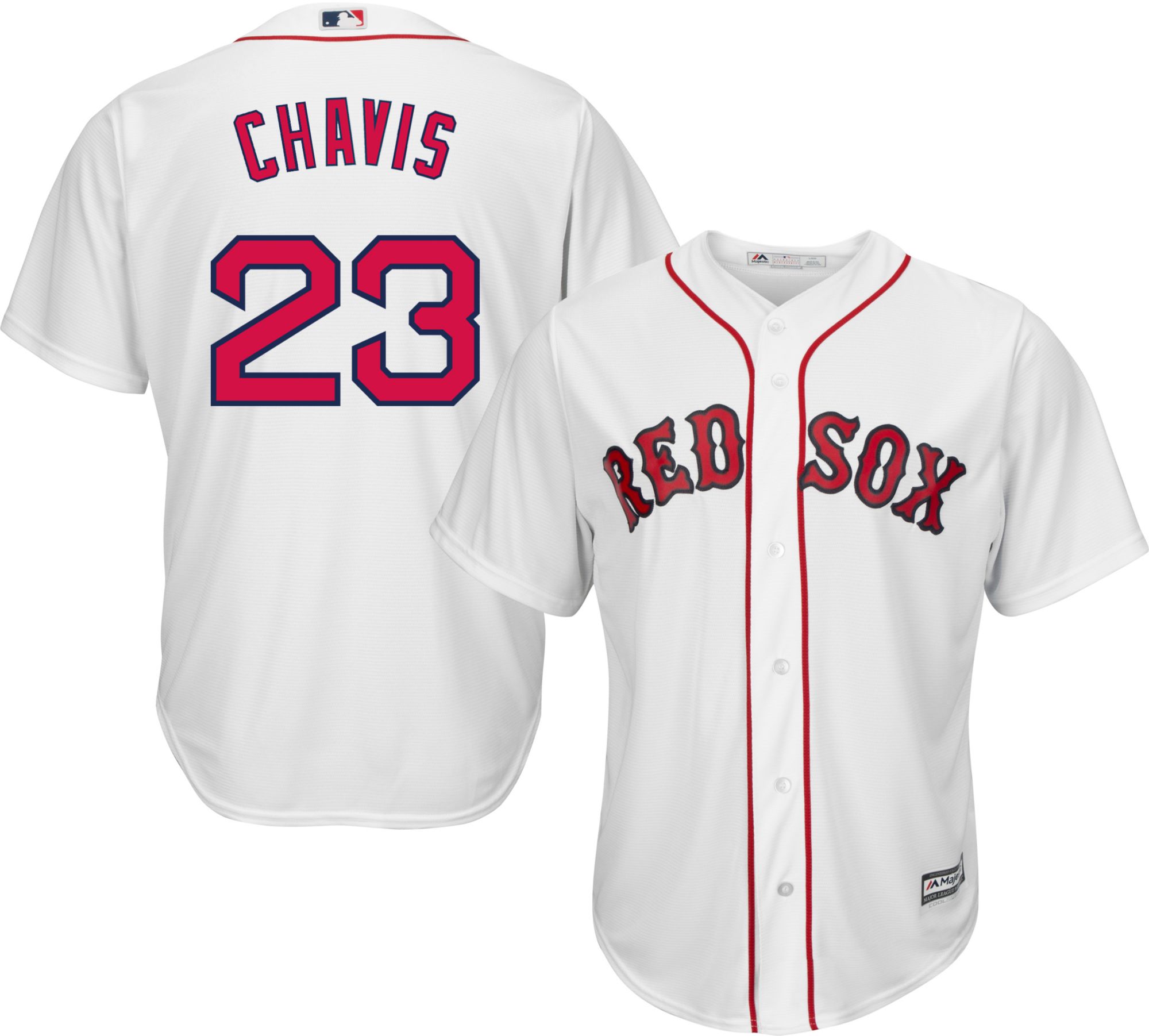 red sox jersey white