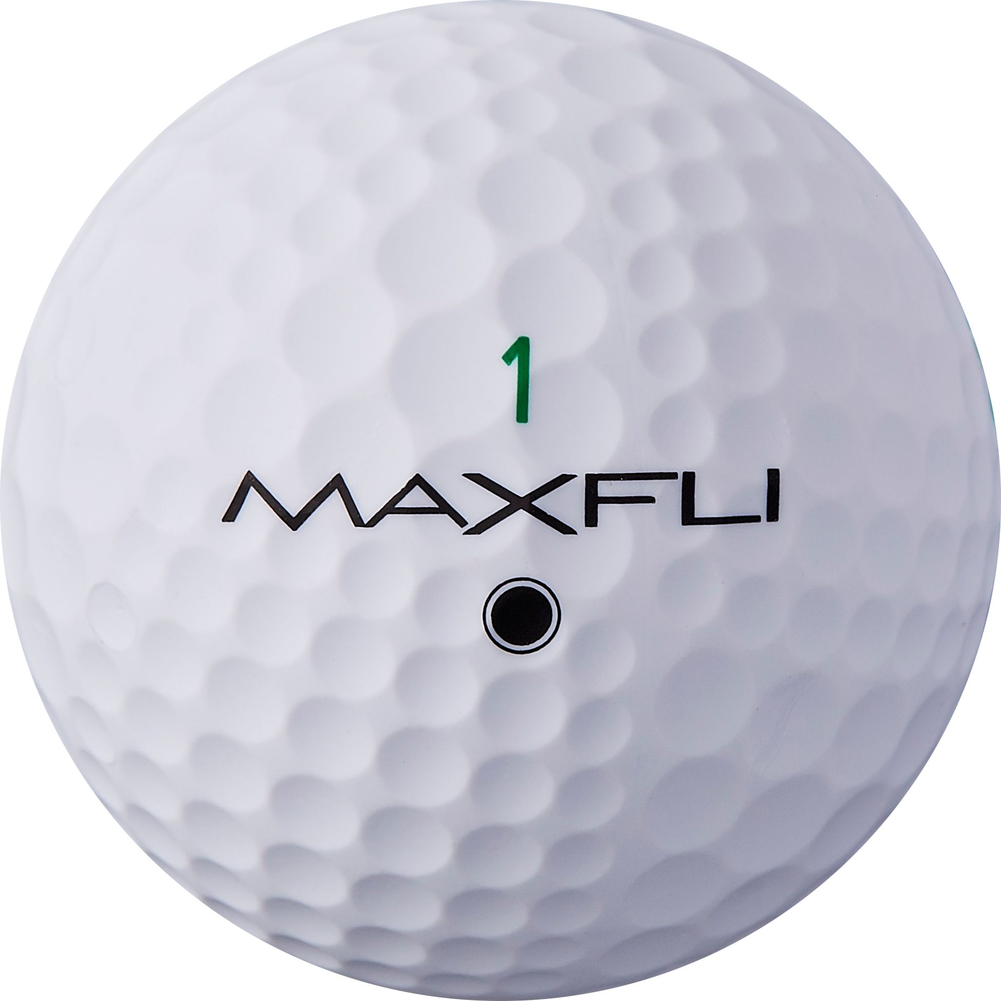 Maxfli StraightFli Matte White Personalized Golf Balls