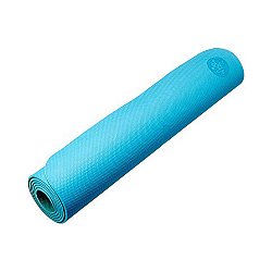 Merrithew 24-in x 67.5-in Blue Foam Yoga Mat with Carrying Strap/handle  ST-02185