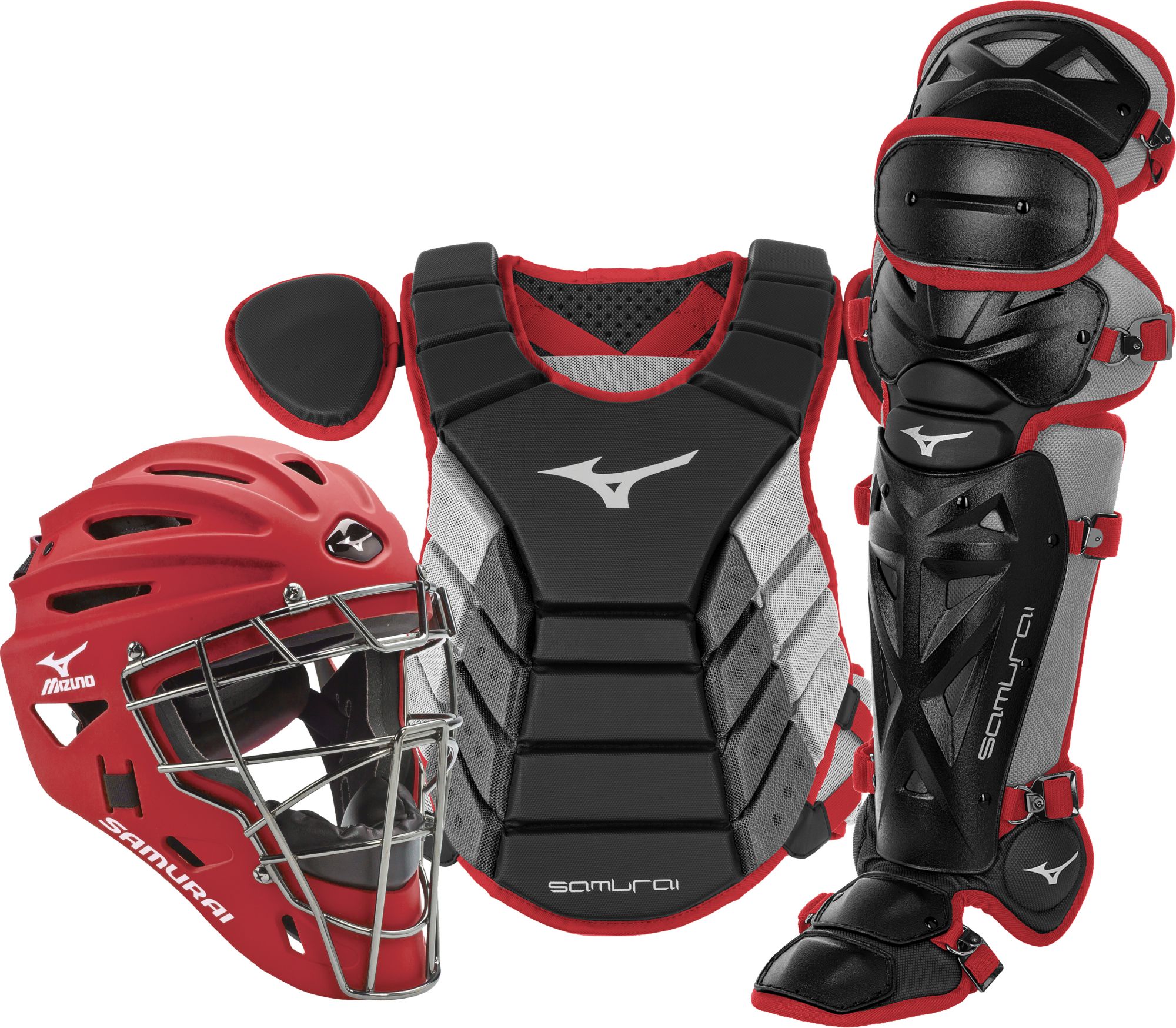 Mizuno Youth Samurai Catcher’s Set, Kids, Steel