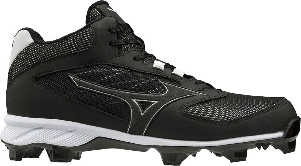 mizuno men's advanced classic 7 mid metal baseball cleats