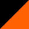 Black/Orange
