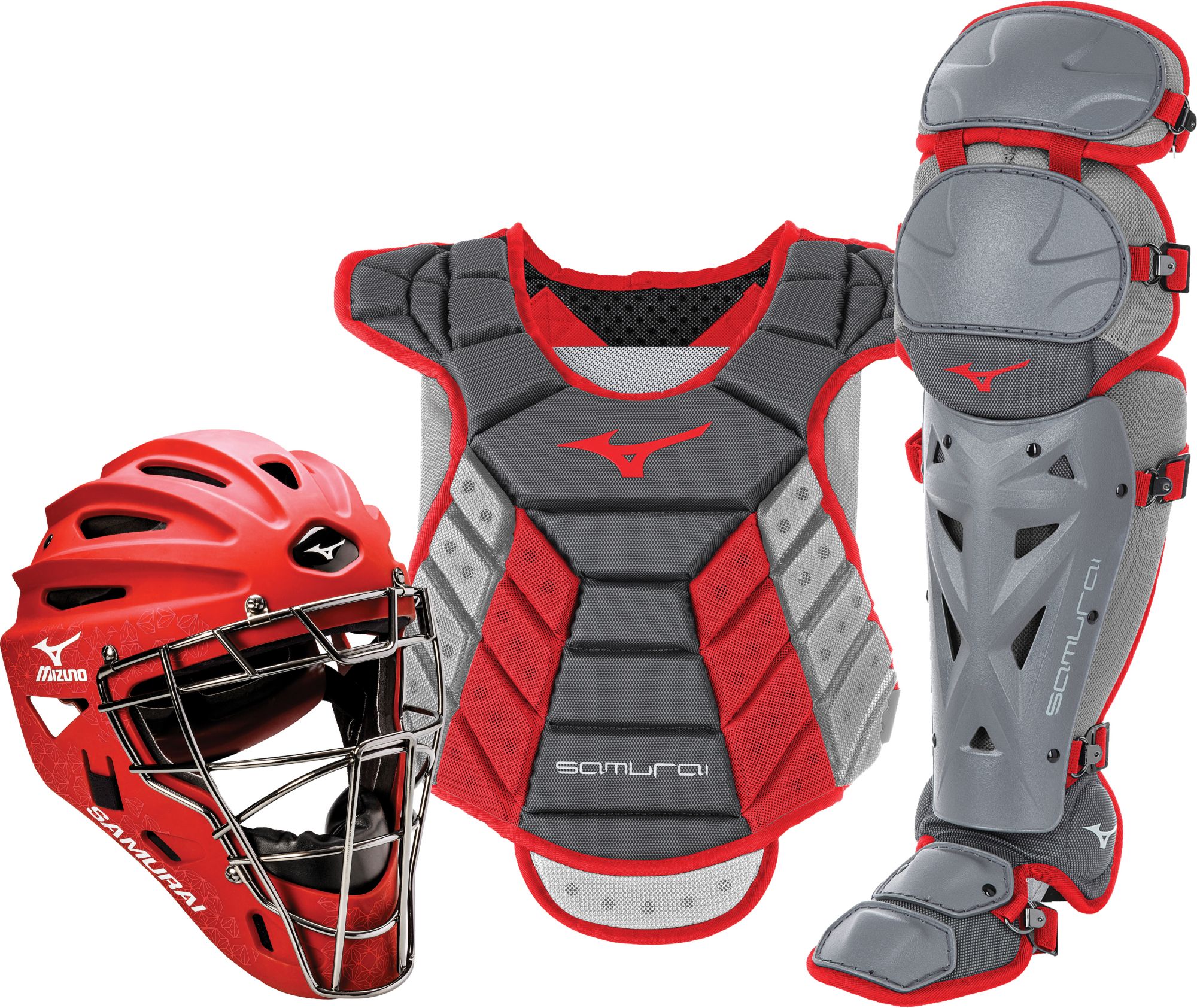Grey/Red