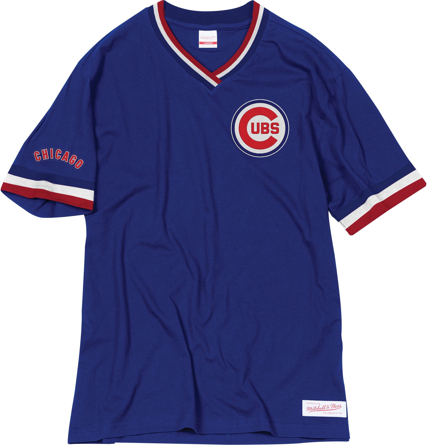 cubs v neck jersey