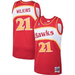 Mitchell & Ness Men's Atlanta Hawks Dominique Wilkins #21 Swingman Jersey