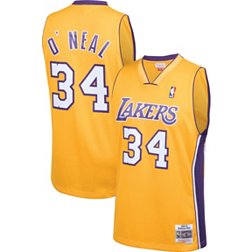 Mitchell & Ness Men's Los Angeles Lakers Shaquille O'Neal #34 Swingman Jersey
