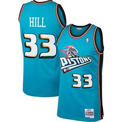 Mitchell & Ness Men's Detroit Pistons Grant Hill #33 Swingman Jersey