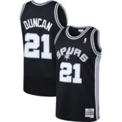 San Antonio Spurs Mitchell & Ness #21 Tim Duncan Year of the