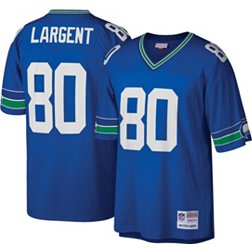 Mitchell & Ness Men's Seattle Seahawks Steve Largent #80 1985 Throwback Jersey