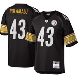 Mitchell & Ness Men's Pittsburgh Steelers Troy Polamalu #43 2005 Throwback Jersey