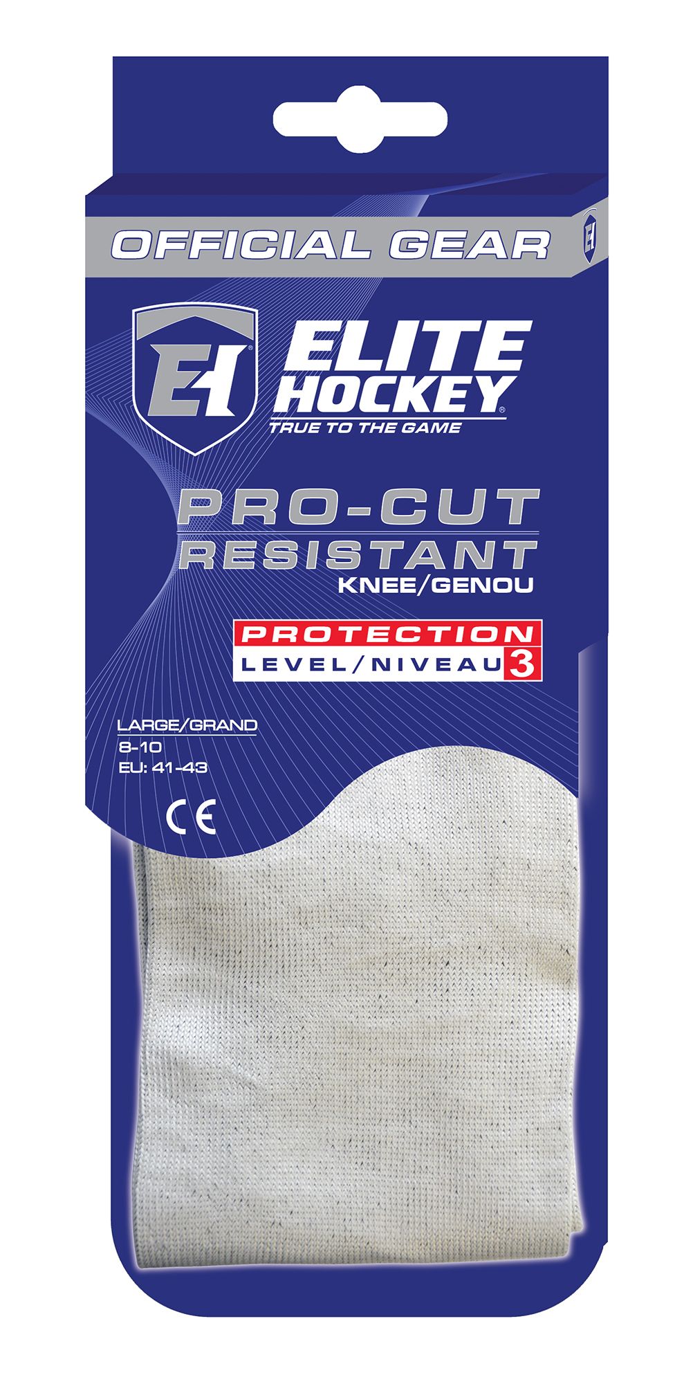 Elite Hockey Pro-Cut Resistant Knee Socks Level 3