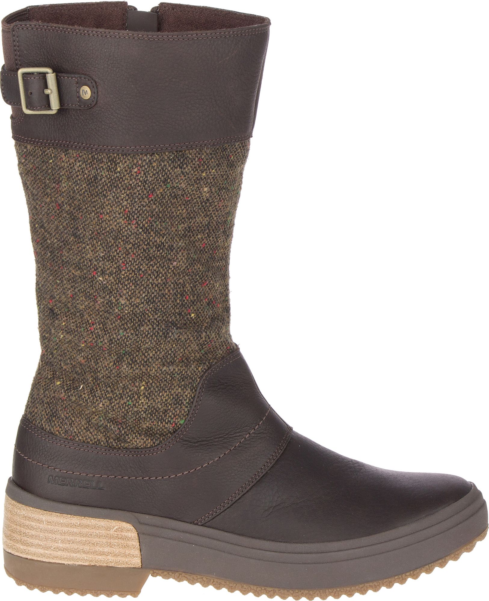 merrell women's haven tall buckle waterproof boot