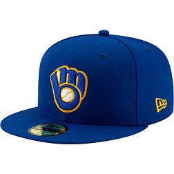 New Era Men's Milwaukee Brewers 59Fifty Alternate Royal Authentic Hat