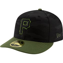 New Era Men's Pittsburgh Pirates 59Fifty Alternate Black Camo Low Crown Fitted Hat