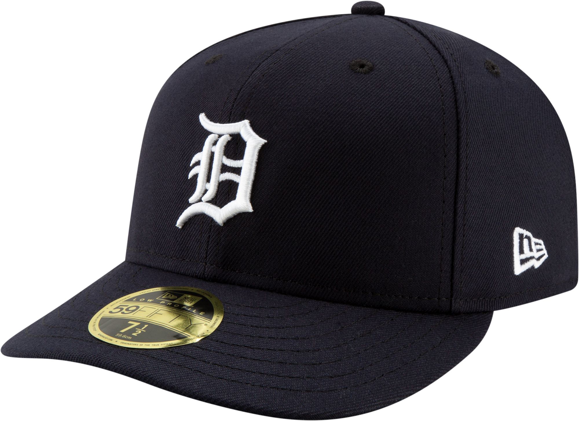 New Era / Men's Detroit Tigers 59Fifty Home Navy Low Crown Fitted