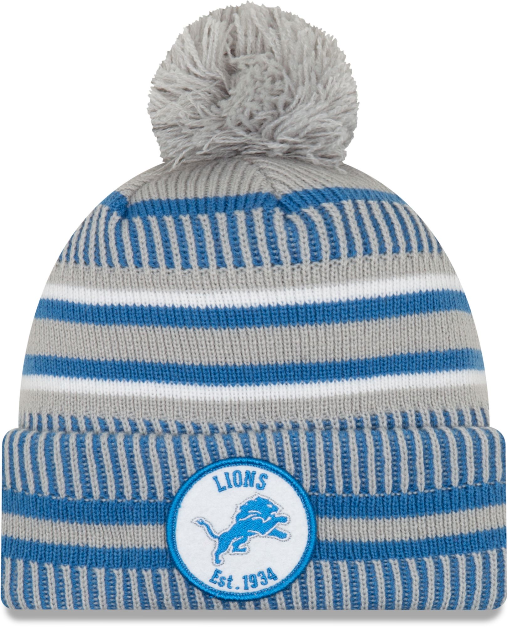 detroit lions womens winter hat
