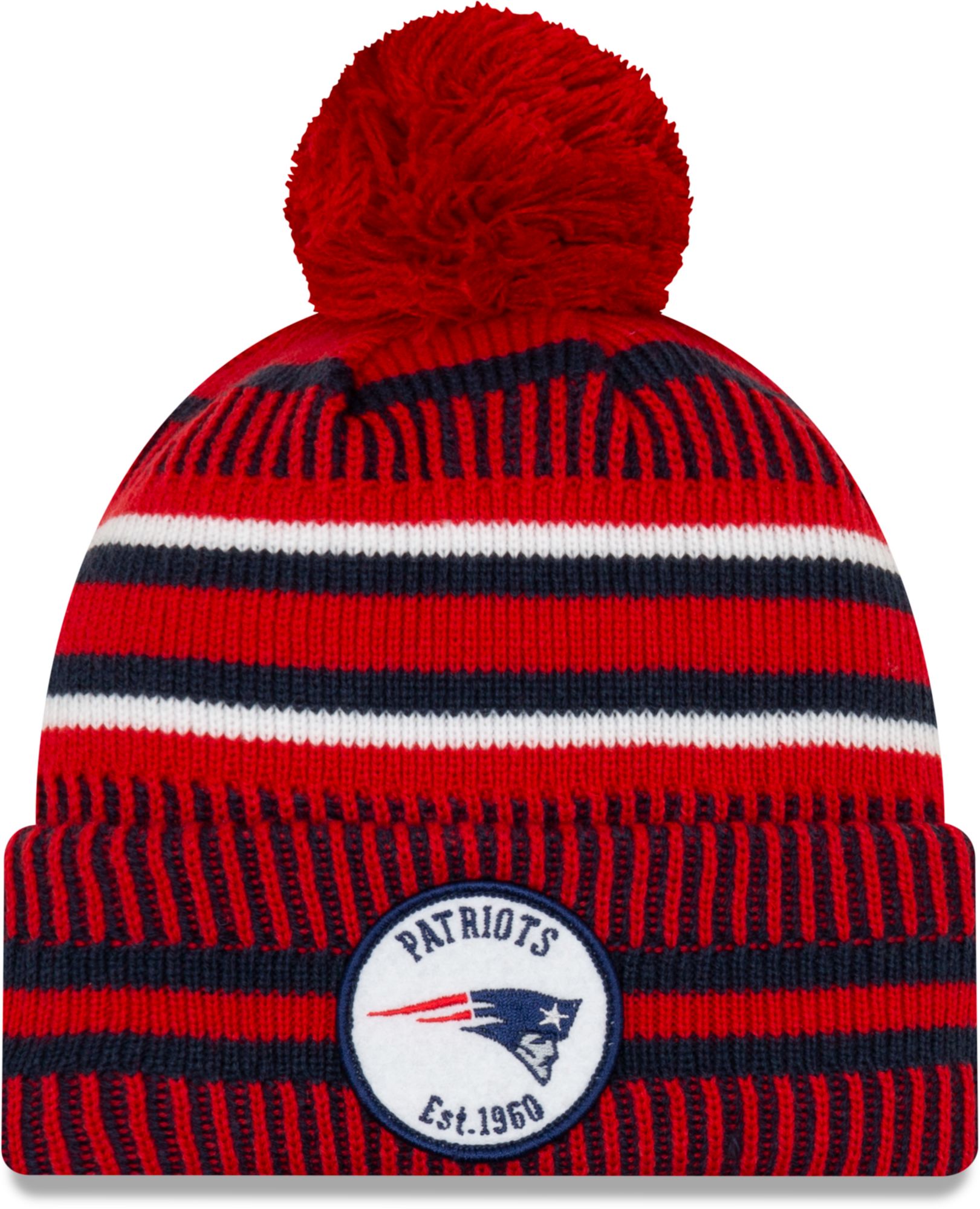 mens patriots winter hats