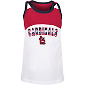 New Era Youth St. Louis Cardinals Red Jersey Tank Top