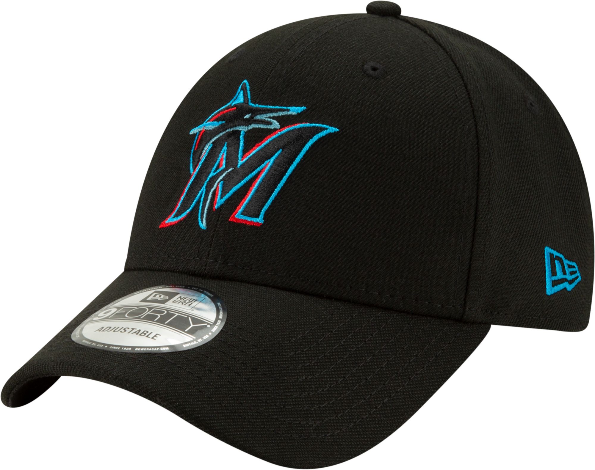 New Era Youth Miami Marlins 9Forty Adjustable Hat