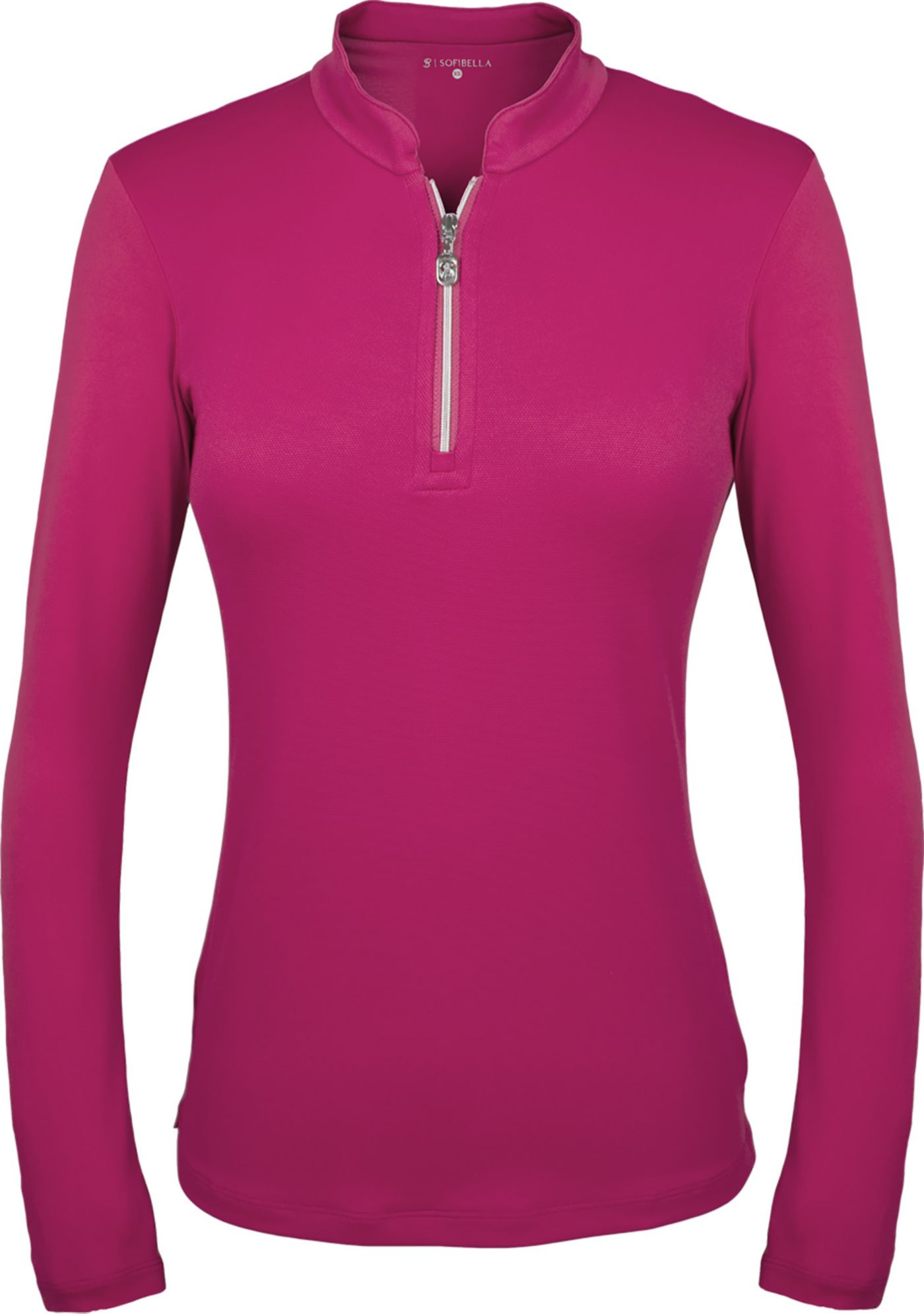 Download Sofibella Women's Mock Neck Long Sleeve Golf Polo | DICK'S ...