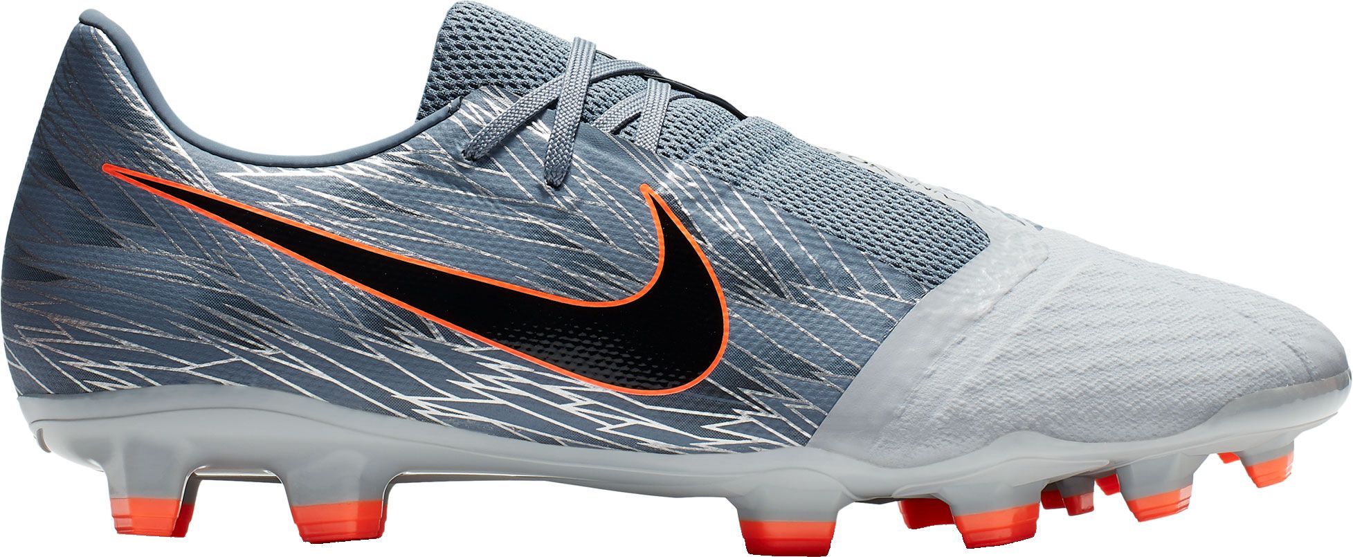 grey and orange nike cleats