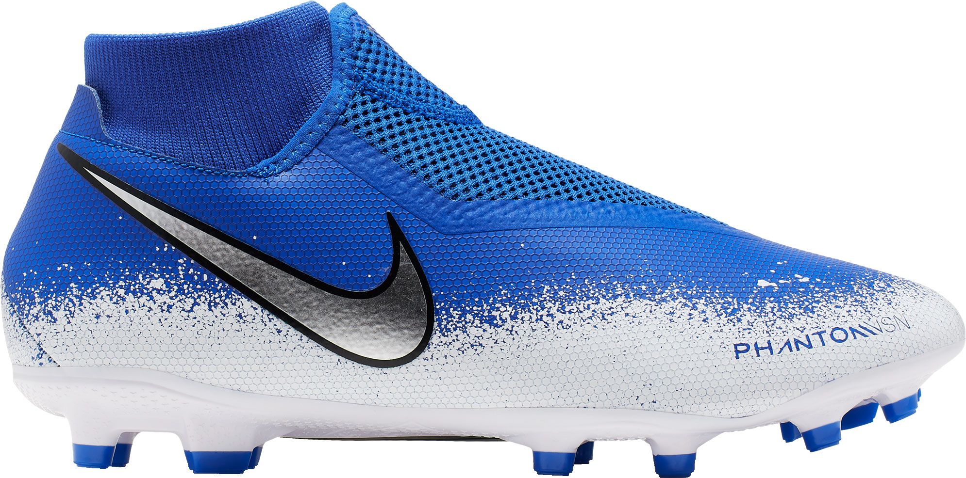 hypervenom phantom 1 white and blue
