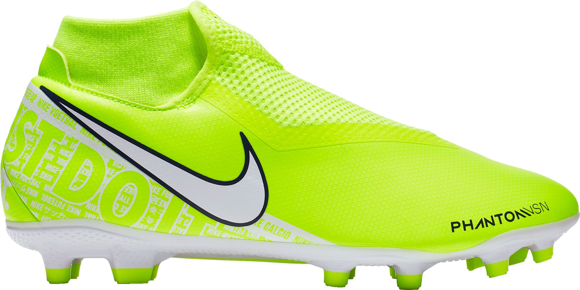 lime green nike boots