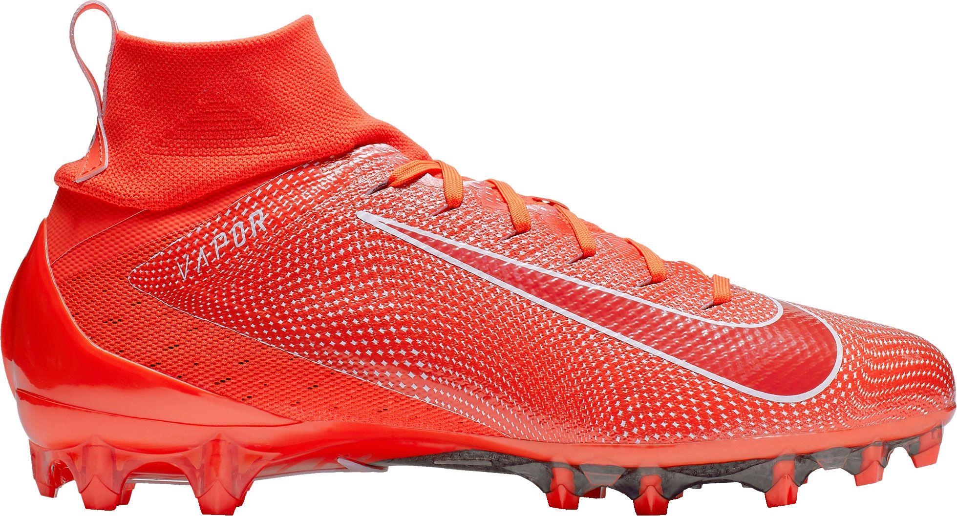 all orange football cleats