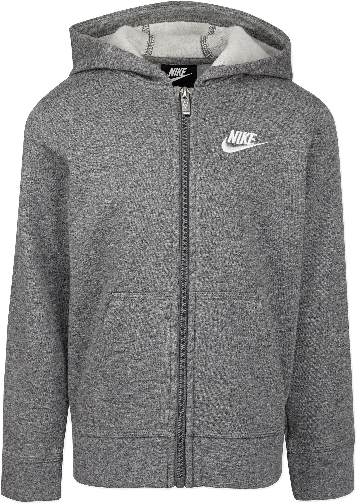 black nike sweater with zipper
