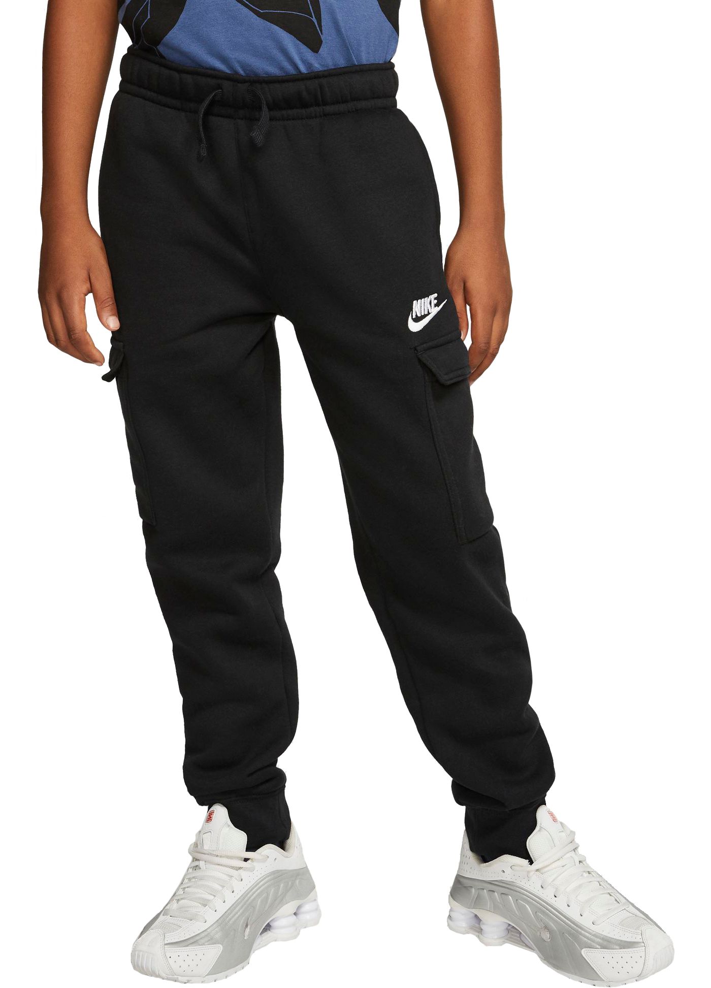 nike club fleece cargo pants