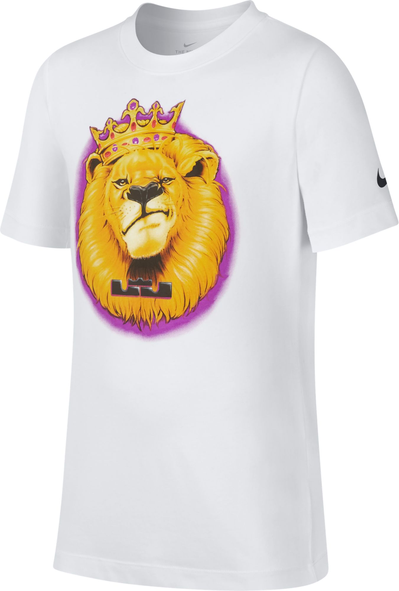 lebron james lion shirt