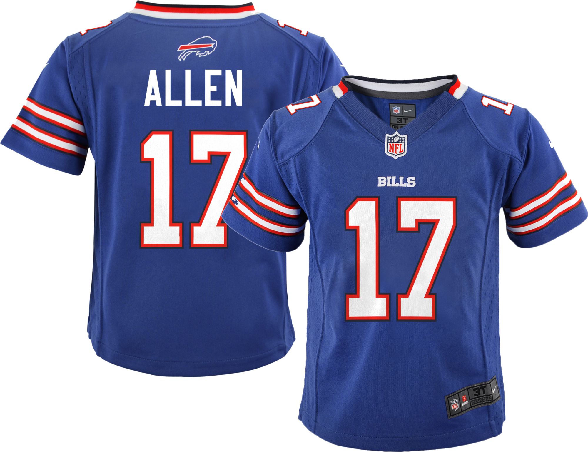 Youth Nike Inverted Josh Allen Buffalo Bills Jersey