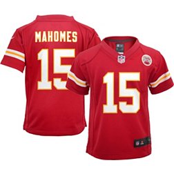 Nike Boys' Kansas City Chiefs Patrick Mahomes #15 Red Game Jersey