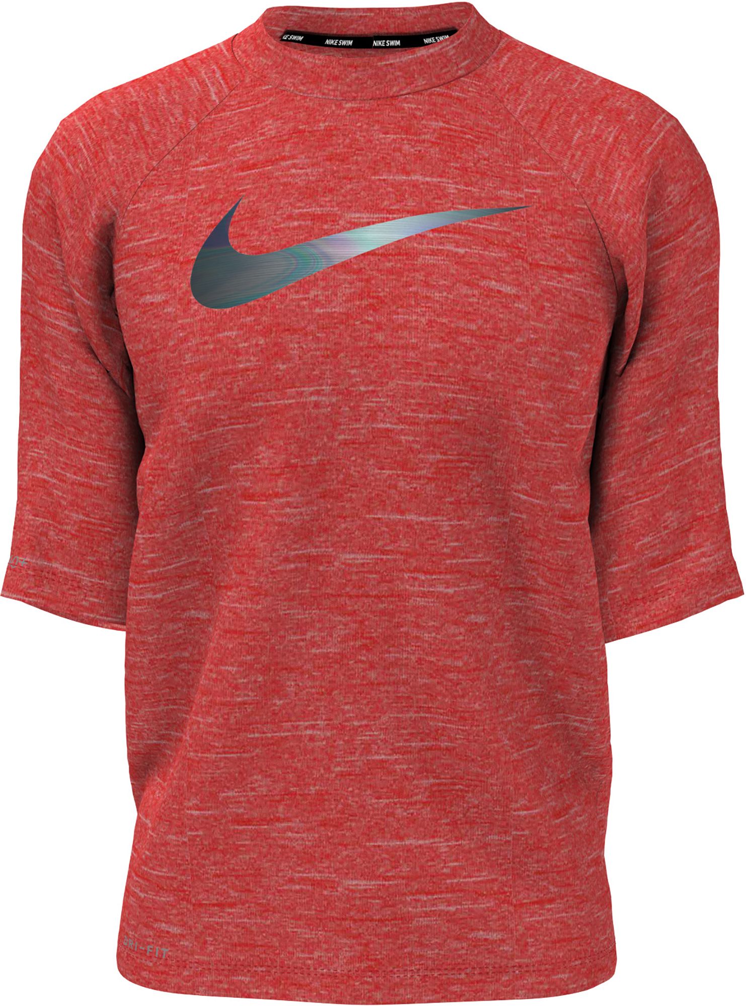 Nike Boys' Heather Hydro Half Sleeve Rash Guard