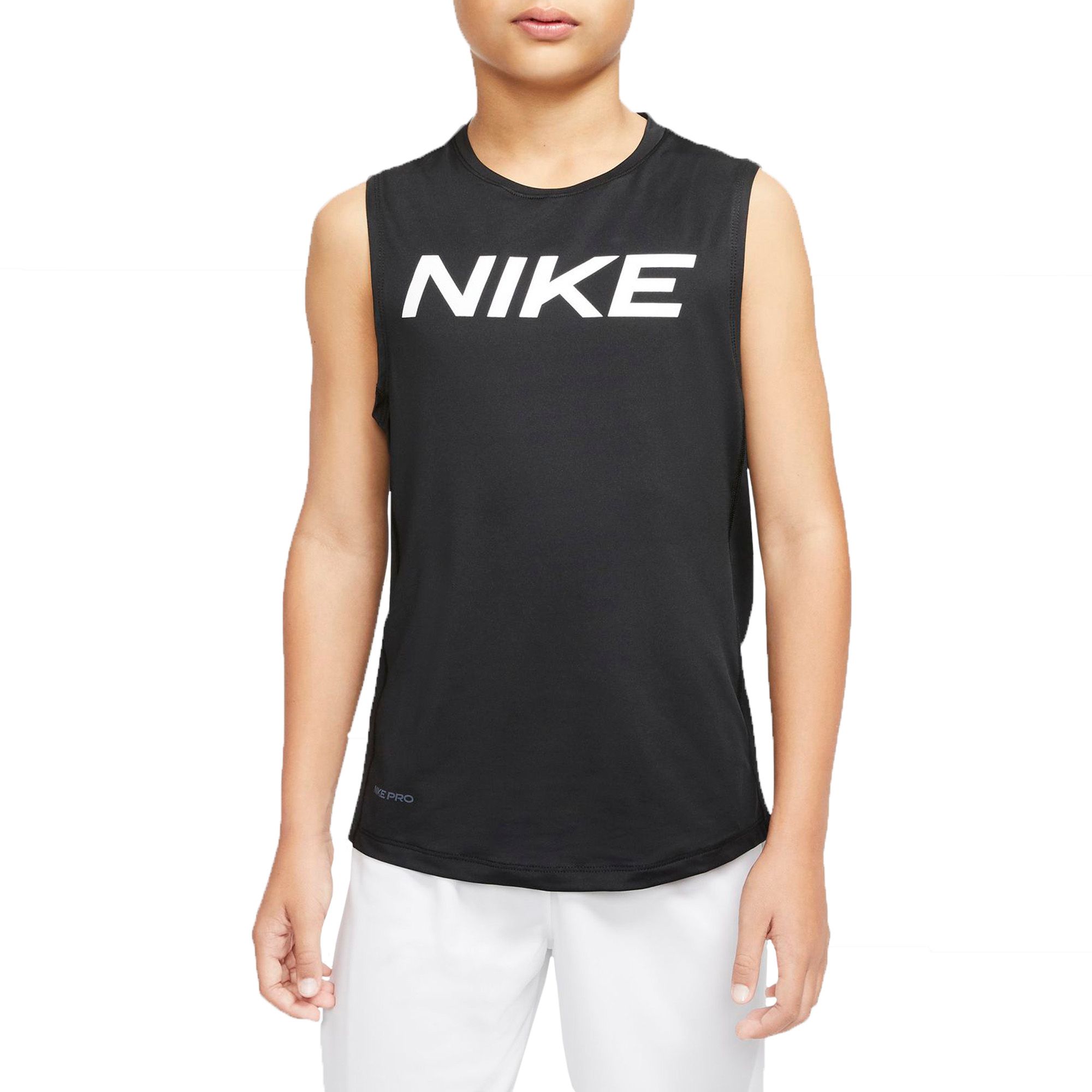 nike boys sleeveless shirt