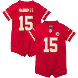 Nike Infant Kansas City Chiefs Patrick Mahomes #15 Red Romper Jersey