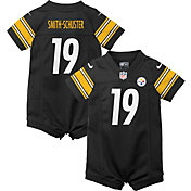 Nike Infant Pittsburgh Steelers JuJu Smith-Schuster #19 Black Romper Jersey