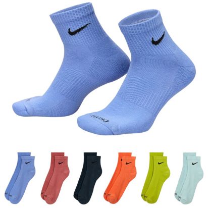 Nike Dri-FIT Everyday Plus Cushioned Training Ankle Socks - 6 Pack