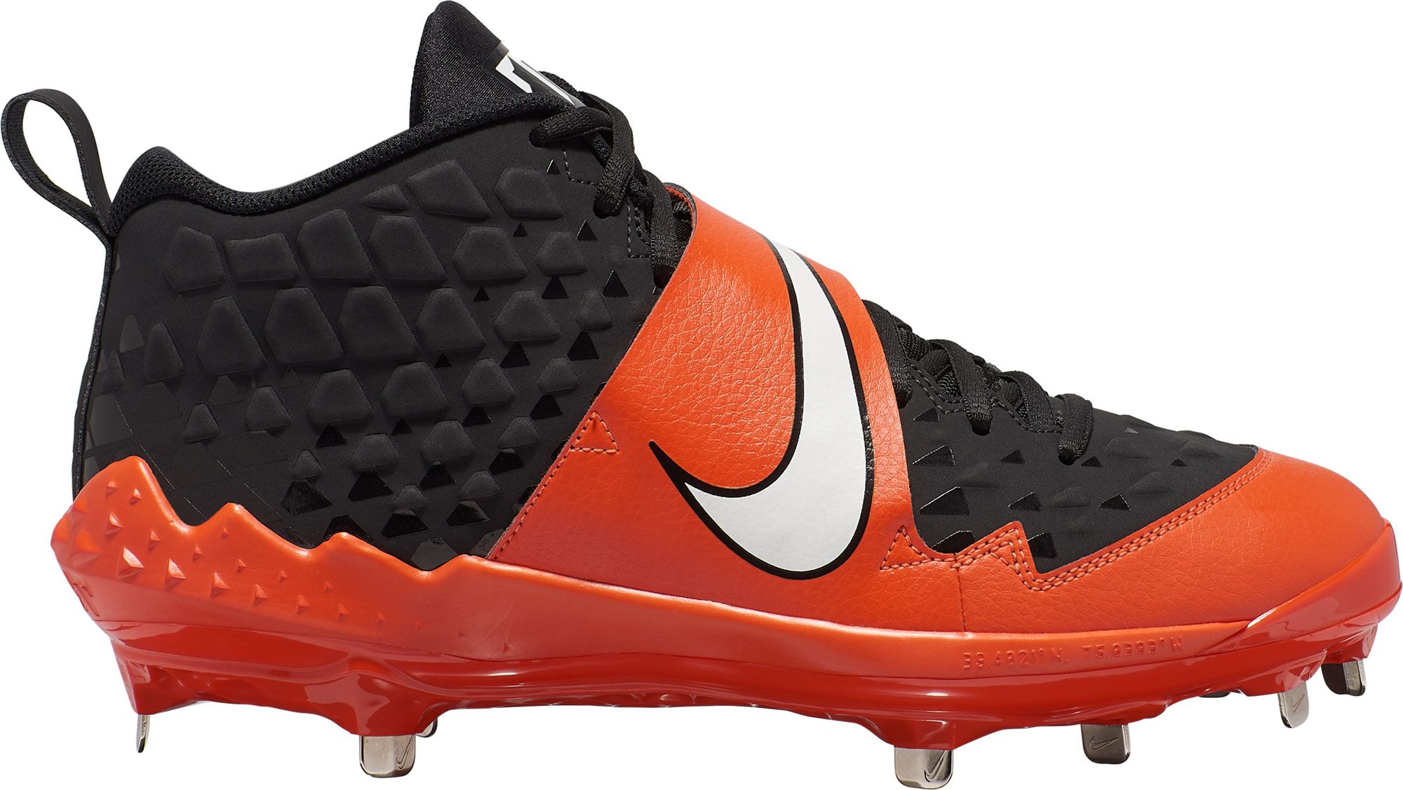 nike trout cleats red