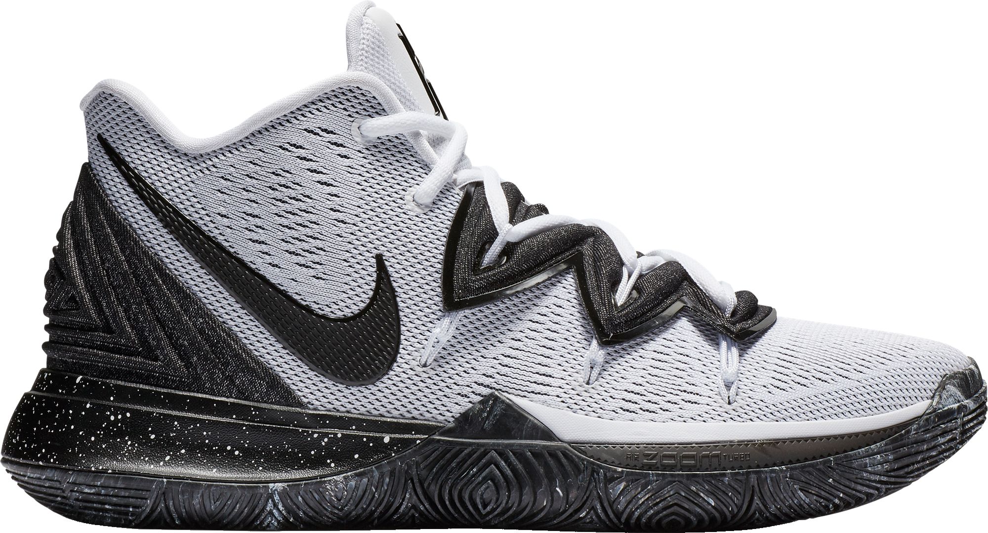 black and white kyrie irving shoes