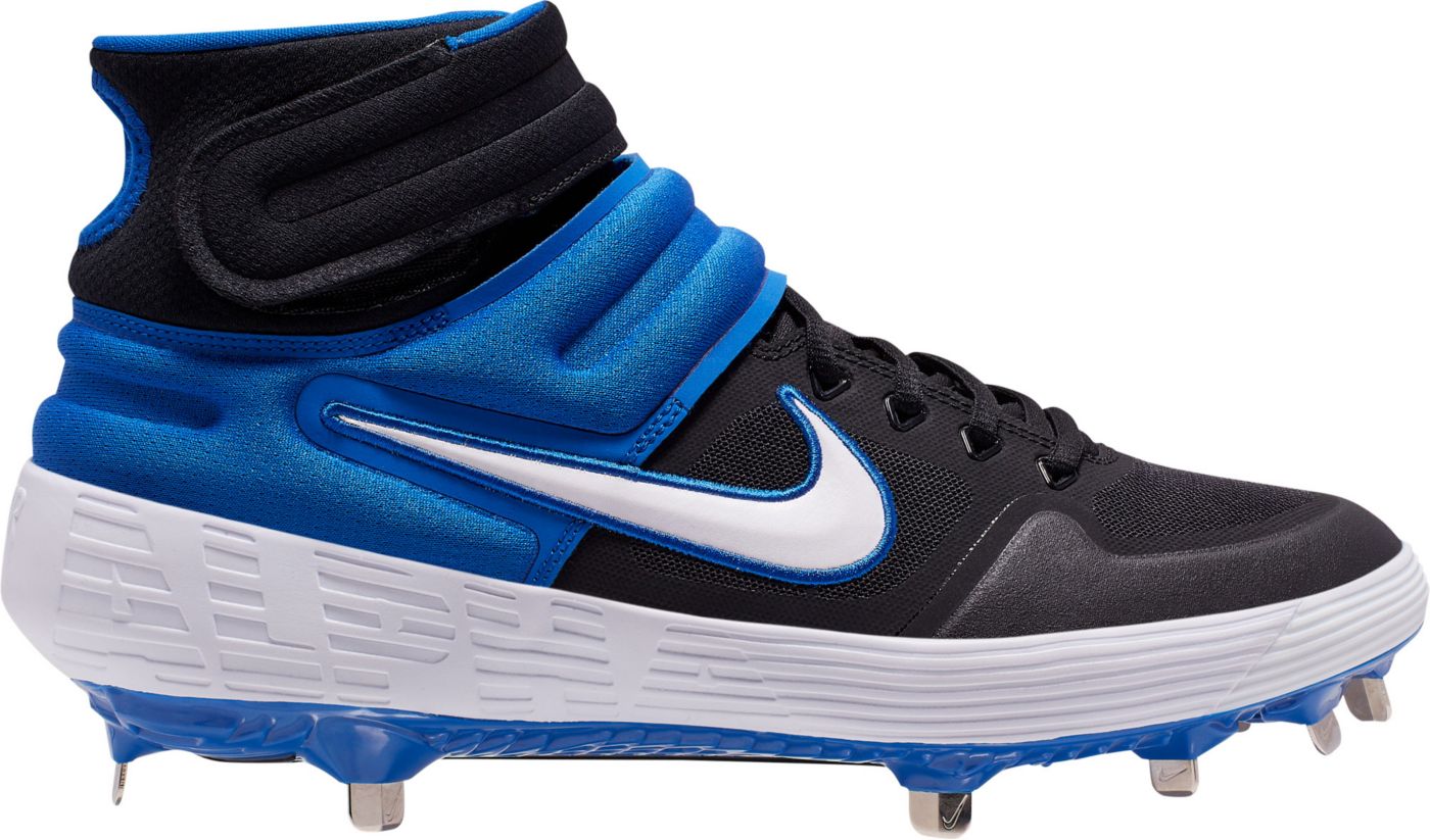 Nike Men's Alpha Huarache Elite 2 Mid Metal Baseball Cleats DICK'S