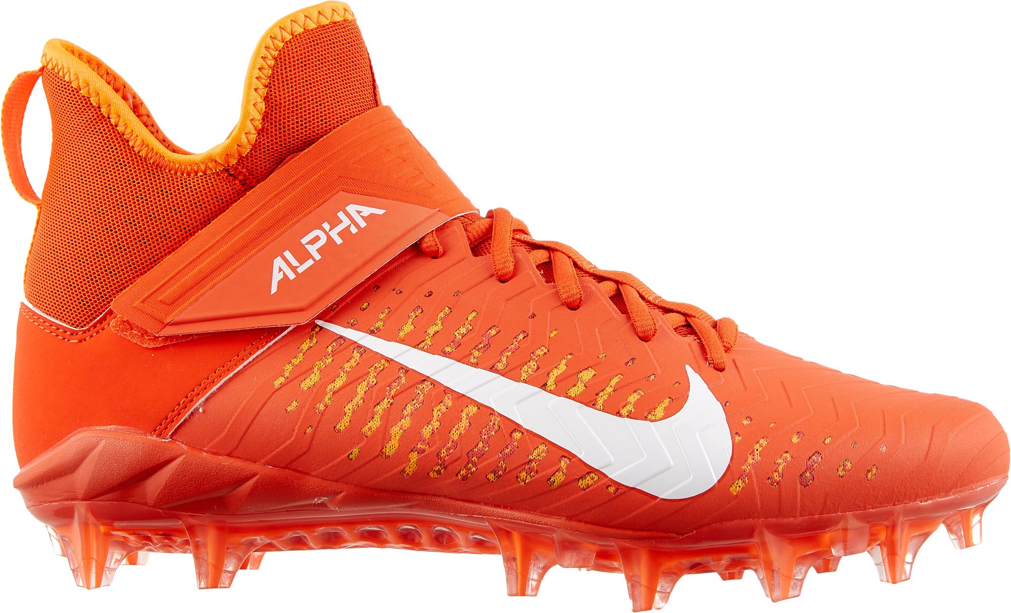 orange football cleats for youth Online