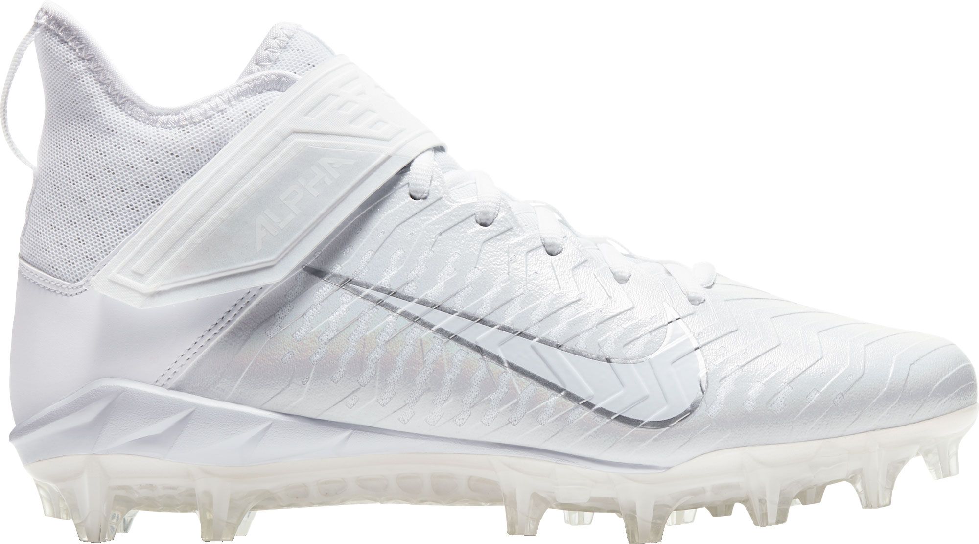 all white nike football cleats