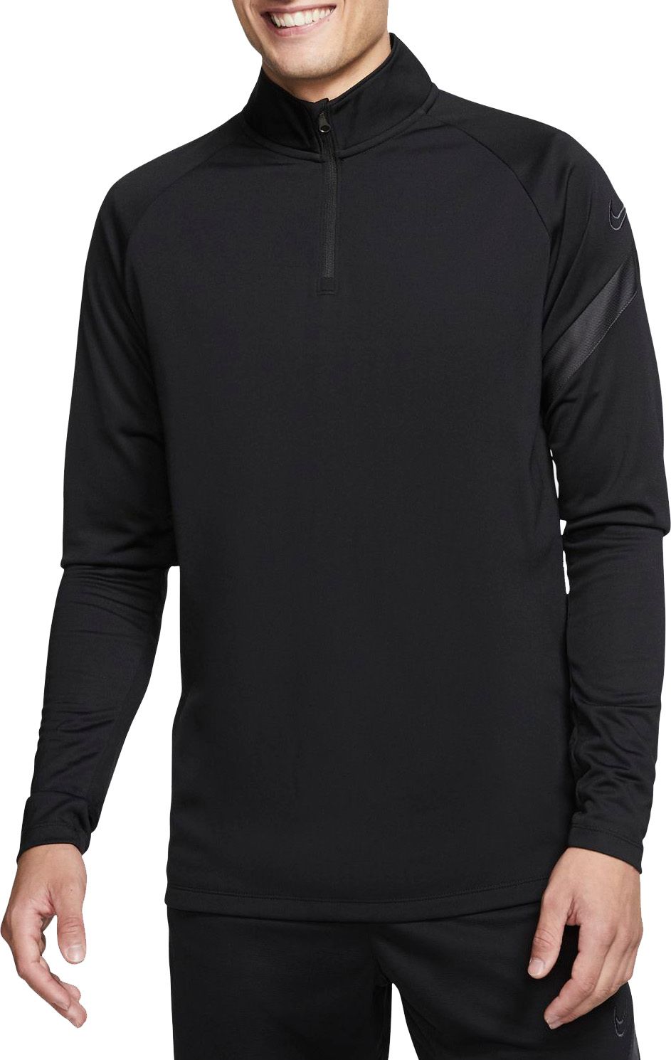 Nike Men's Dri-FIT Academy Pro Soccer ¼ Zip Long Sleeve Shirt - .50