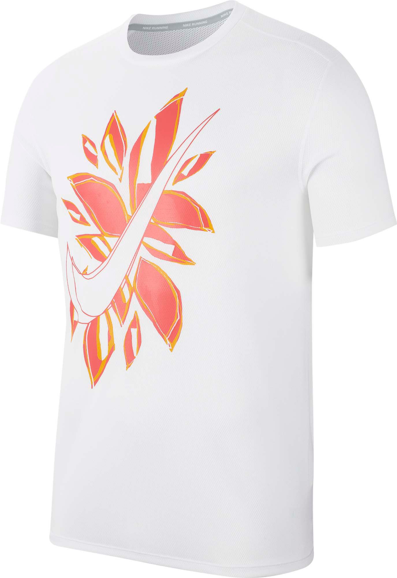 Nike Men's Fiesta Floral Graphic Running T-Shirt - .50