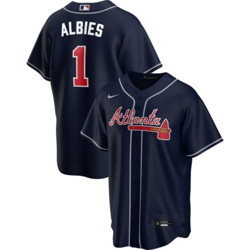 Nike Men's Atlanta Braves Ronald Acuna Jr. #13 Bristol